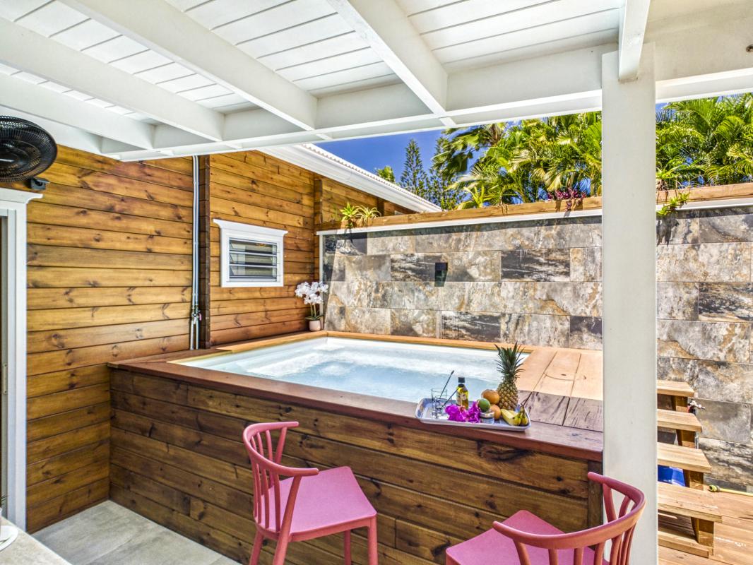 3.Guadeloupe Sainte-Rose- location villa 2 personnes-piscine